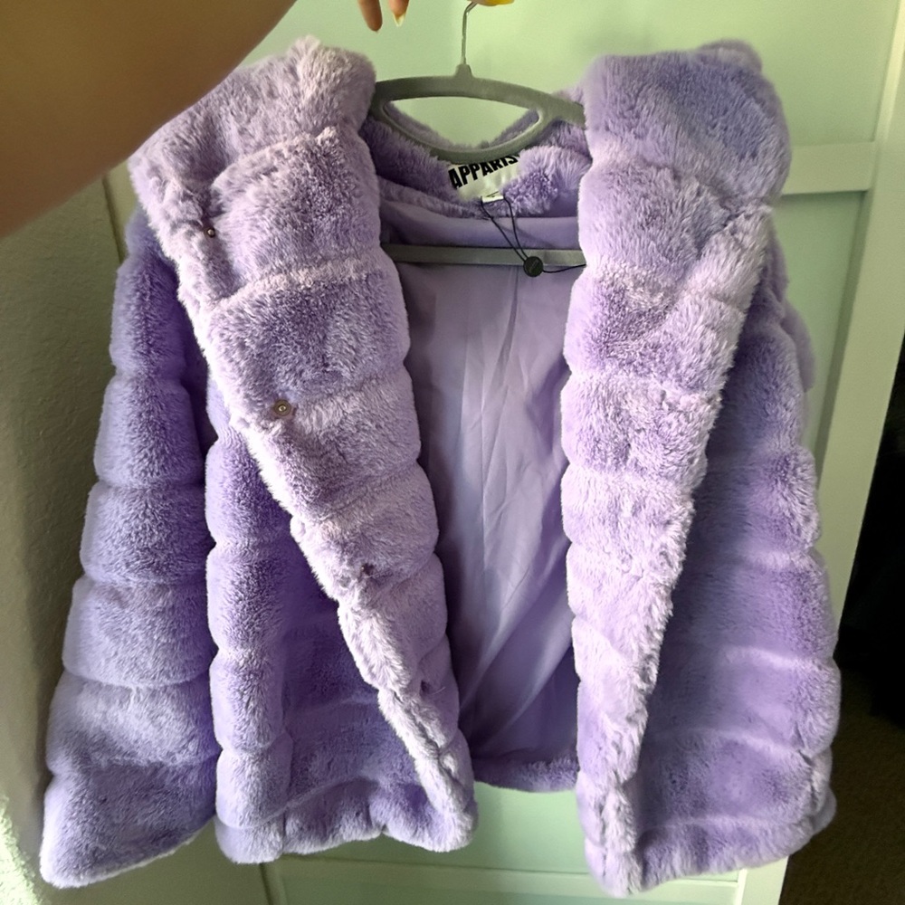 Apparis faux fur Goldie coat